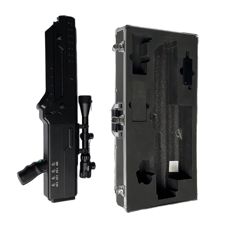  孝昌手持便携式枪型低空防御反制四通道A型