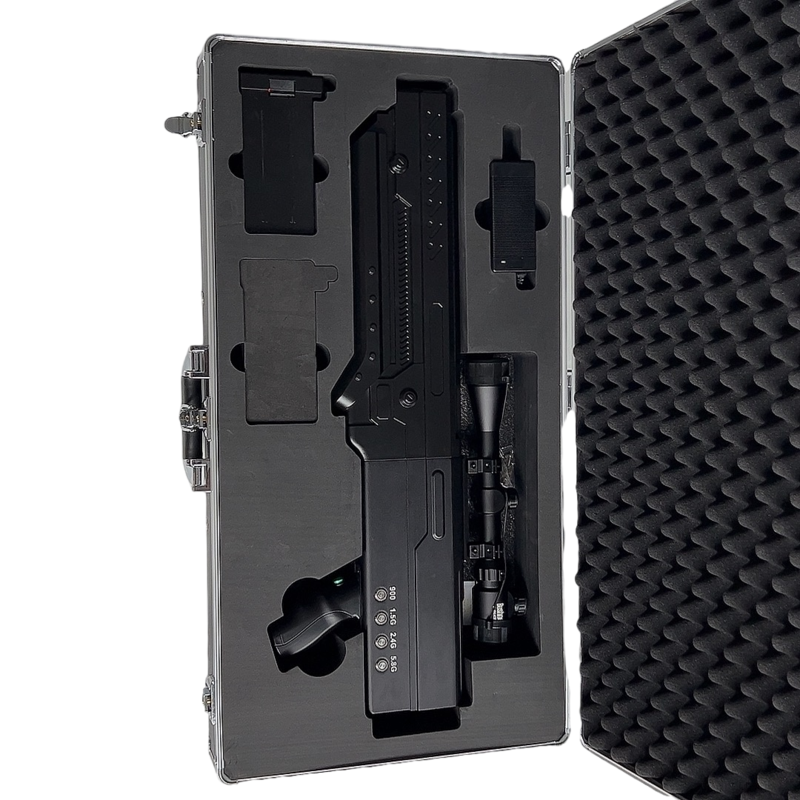  孝昌手持便携式枪型低空防御反制四通道B型